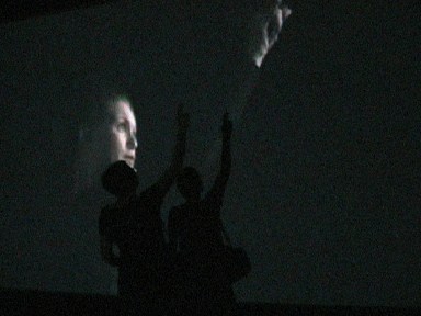 sanja rr performerski intervenira na film damira oka